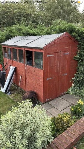 Garden shed wooden garage - wooden,