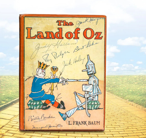 Wizard signed 1st ed - oz,