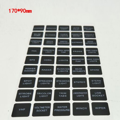45pcs car rocker - rocker, label