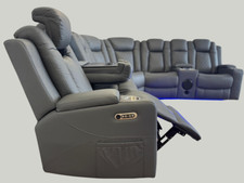 LUX Grey Leather Electric