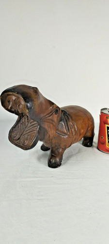 Hippopotamus large wooden - large,