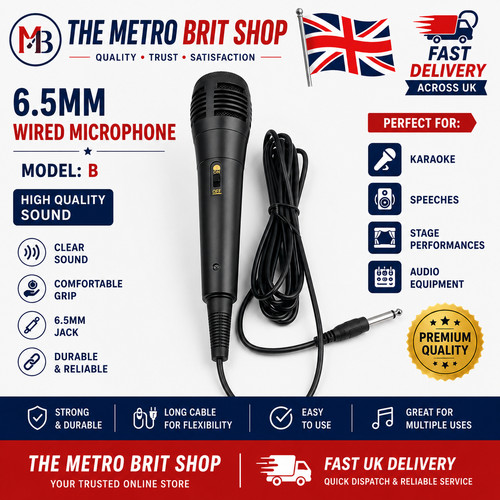 Wired vocal mic - vocal, integrated
