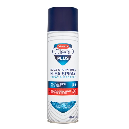 Clear plus flea spray - clear,