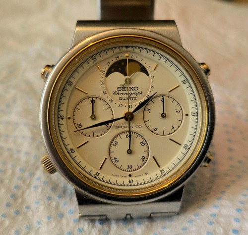 Seiko 7a48 5000 - seiko, chronograph