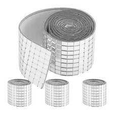  4 Pcs Wall Sticker Tiles Self Adhesive Small for Crafts Decoration