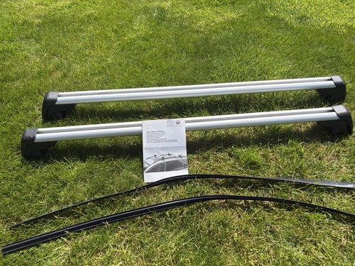 Pair genuine bmw roof rack - of,