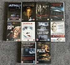 10x Horror DVDs Bundle Joblot