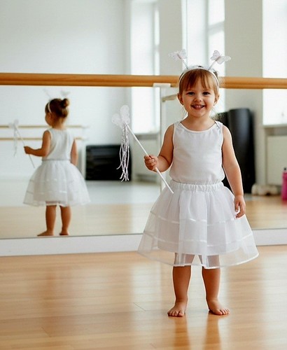 White butterfly angel costume - white,