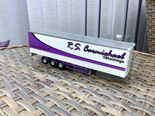 Corgi model truck 1:50 scale - CODE 3 R S CARMICHAEL CURTAINSIDE  TRAILER