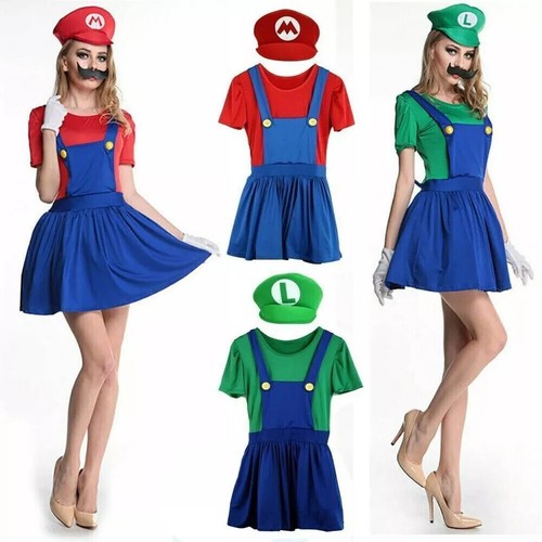 Womens adult super mario and - womens,