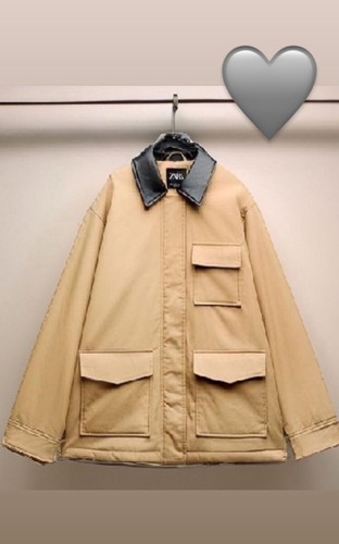 Zara contrast puffer - zara,