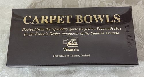 Nauticalia carpet bowls - bowls, sir