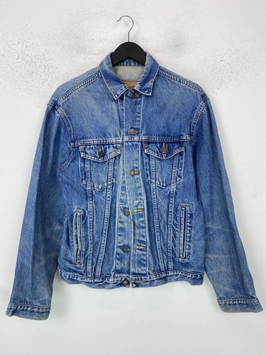 Levi blue denim trucker - levi's,