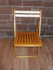 Vintage Pine Wooden Folding