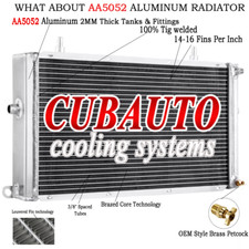 Upgraded 3 Row Aluminium