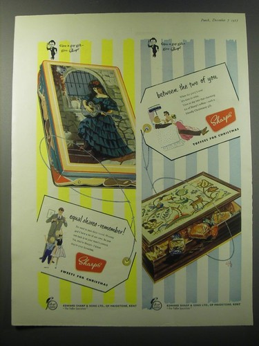 1955 sharps sweets and toffees - sharps,