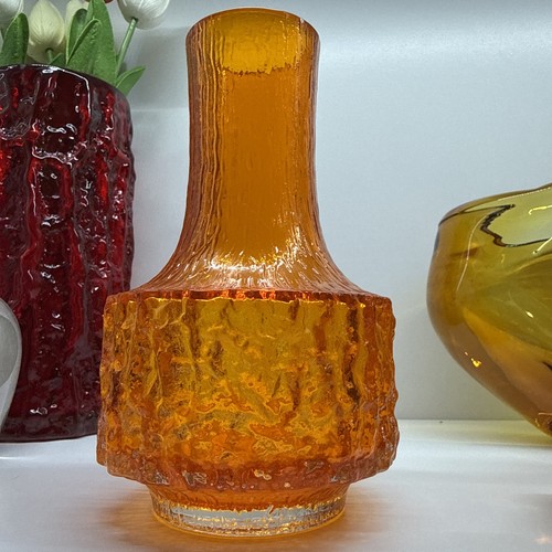 Whitefriars glass mallet vase - whitefriars,