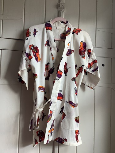 Vintage robe dressing gown - robe,