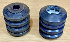 Triumph TR7 TR8 **PAIR - FRONT Suspension BUMP STOP ** Poly GOOD USED