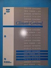 1995 Chrysler Dodge Eagle Climate Control Training Service Manual 