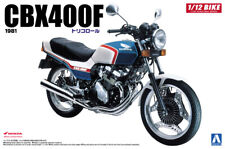 1:12 Scale Aoshima Honda CBX400F Tricolour 1981 Bike Model Kit