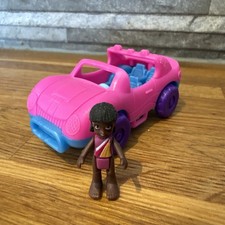 Polly pocket pink car for mini