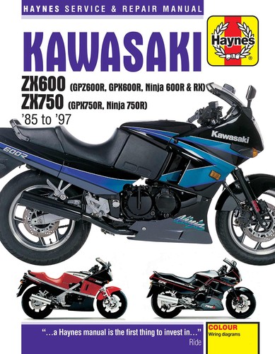 Kawasaki zx600 gpz600r - kawasaki, (gpz600r