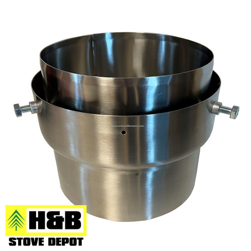 Flexi vitreous flue - 6",