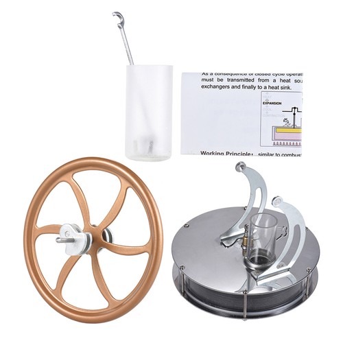 Diy low temperature stirling - diy,