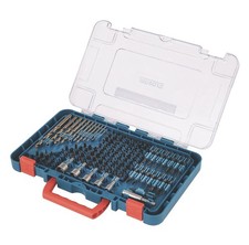 Erbauer M35 HSS Straight & Hex Shank Power Tool Accessories Set 120 Pieces