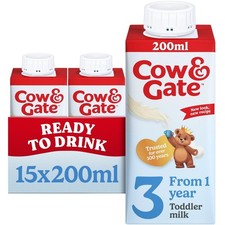 15 x 200ml Cow & Gate 3