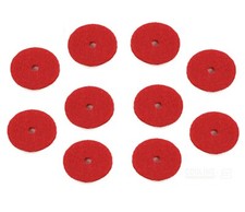 10 SEWING MACHINE SPOOL PIN RED FELTS FITS SINGER/BROTHER/TOYOTA/JANOME/BERNINA