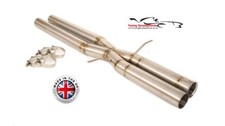 Stainless X Pipe Mid Resonator