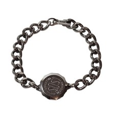 SOS Talisman Swiss Ladies Gents Stainless Steel Medical Information Bracelet 8"