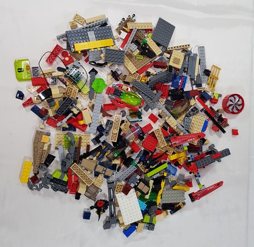 Lego 1kg mixed colors - mixed, pieces
