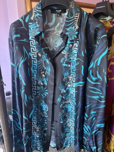 Versace silk barocco print - versace,