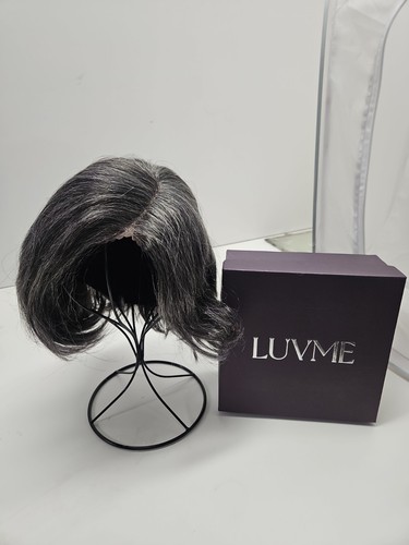Short bob wig salt pepper - short,