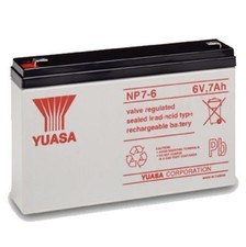 GENUINE YUASA 6V 7ah/7.5ah