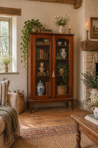 Antique mahogany glazed - antique,