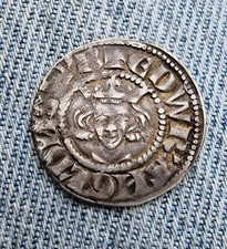 Edward I Hammered Silver Penny