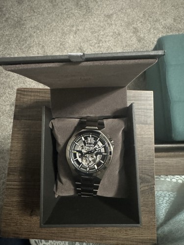 Bulova maquina men black - maquina, men's