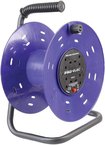 Gang plastic cable - reel, 50m