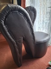 High Heel Leather Chairs 