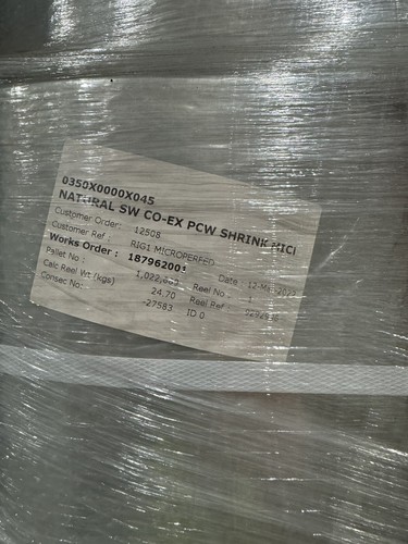 Shrink wrapper film rolls - shrink,