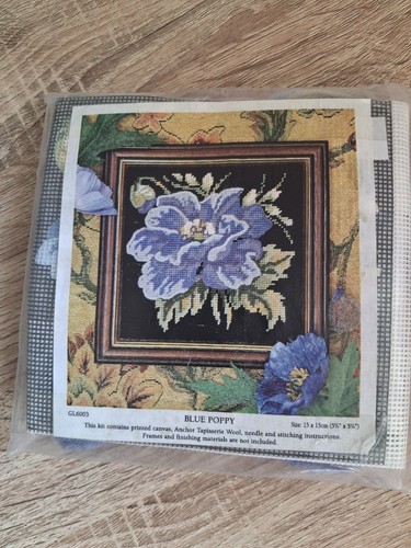Anchor mini blue poppy - anchor,