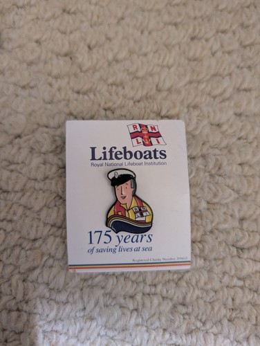 Rnli 175 years pin - rnli,
