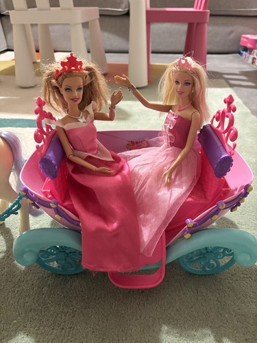 Mattel barbie unicorn carriage - mattel,