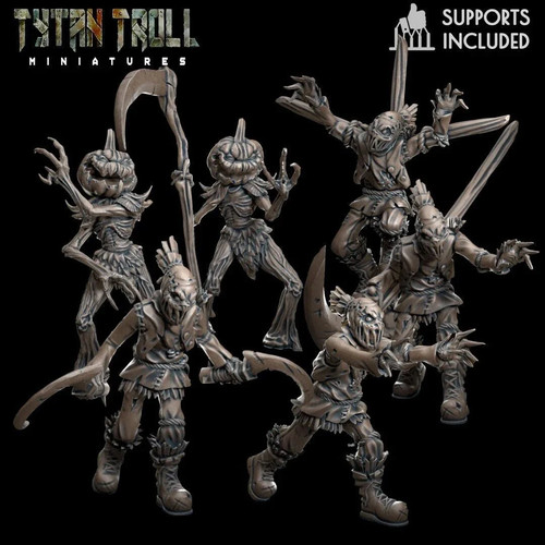 Scarecrow bundle miniature - scarecrow,