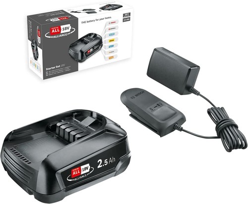 Bosch battery and charger - battery,