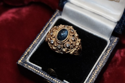 Fine antique 18k gold - antique,